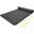 Tapis de Yoga en TPE 3mm Gris Anthracite, Ficelle Jaune
