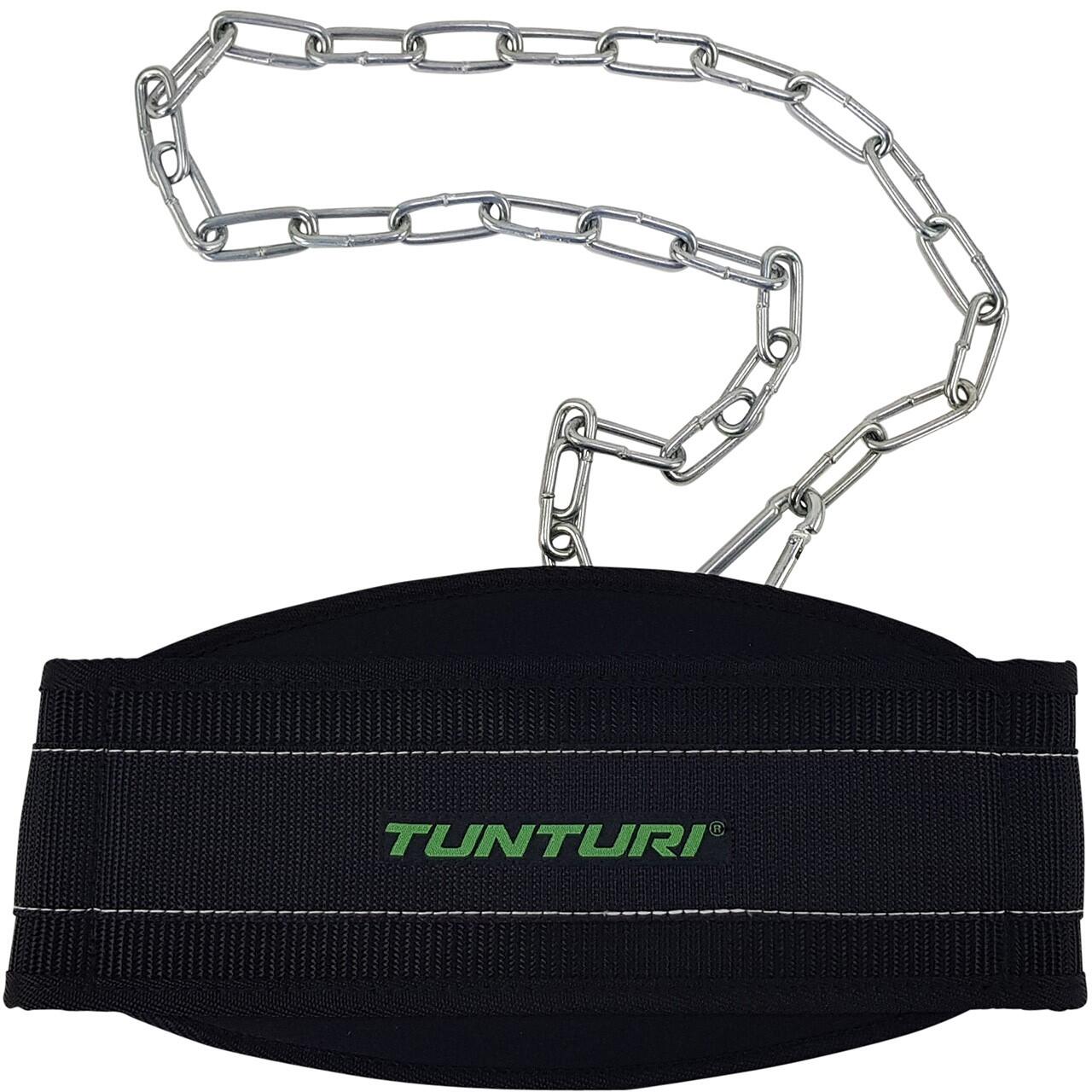 TUNTURI EVA Dip belt - Dip riem met ketting