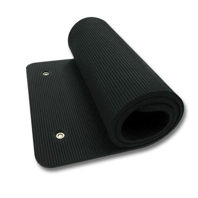 Gymnastikmatte - Extra dicke Fitnessmatte 1,5 cm - Schwarz
