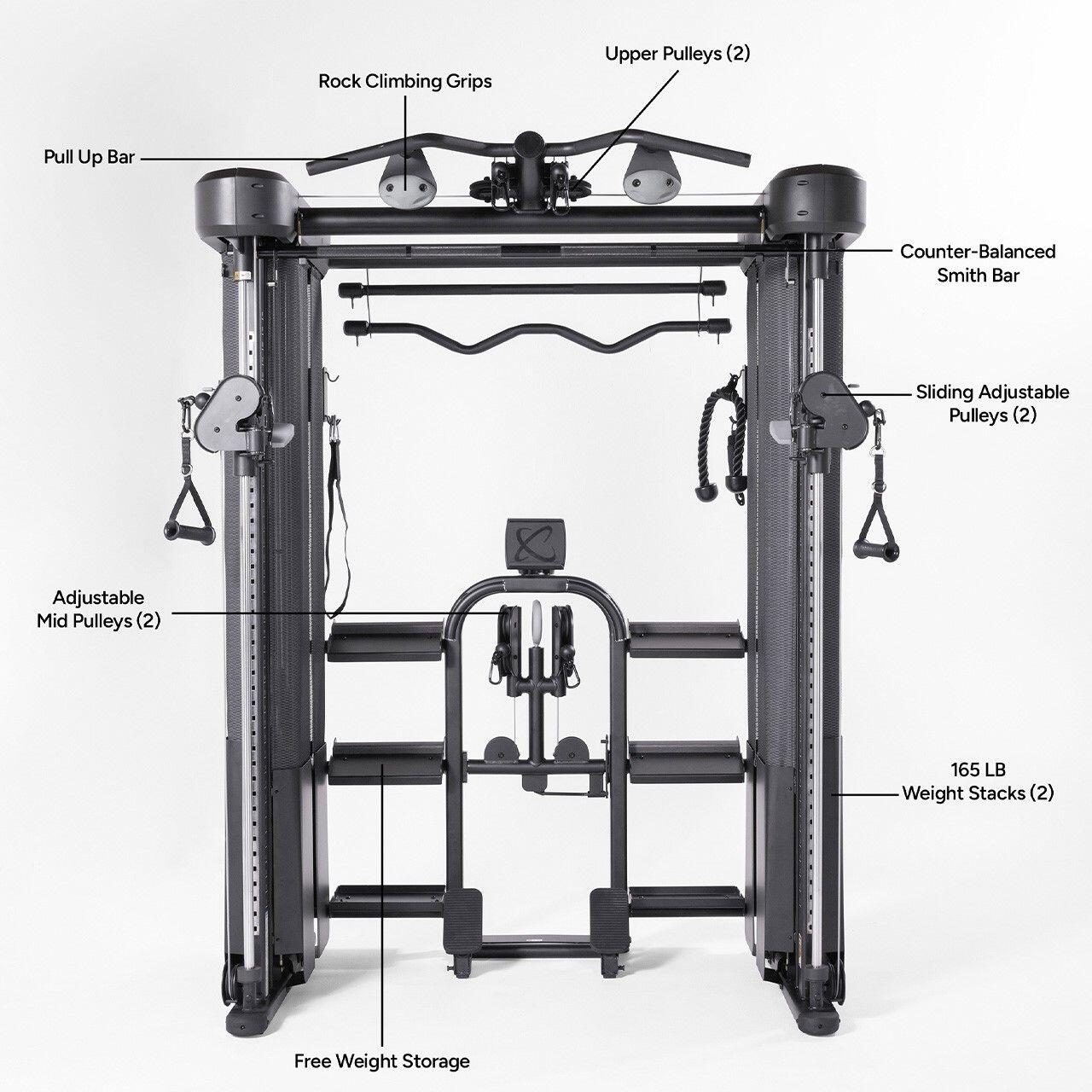Series FT2 PRO Smith Functional Trainer 4/7