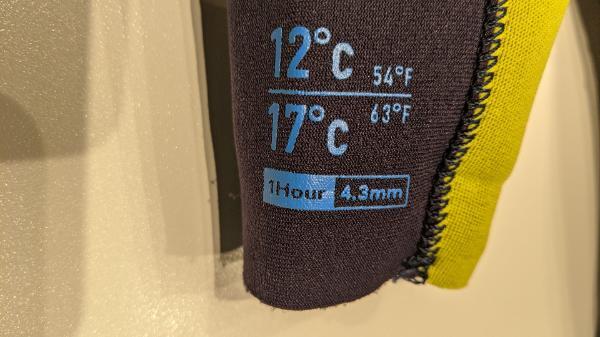Tussen Particulieren - Olaian wetsuit voor kinderen 100 steamer 4/3mm 6 j 4/4
