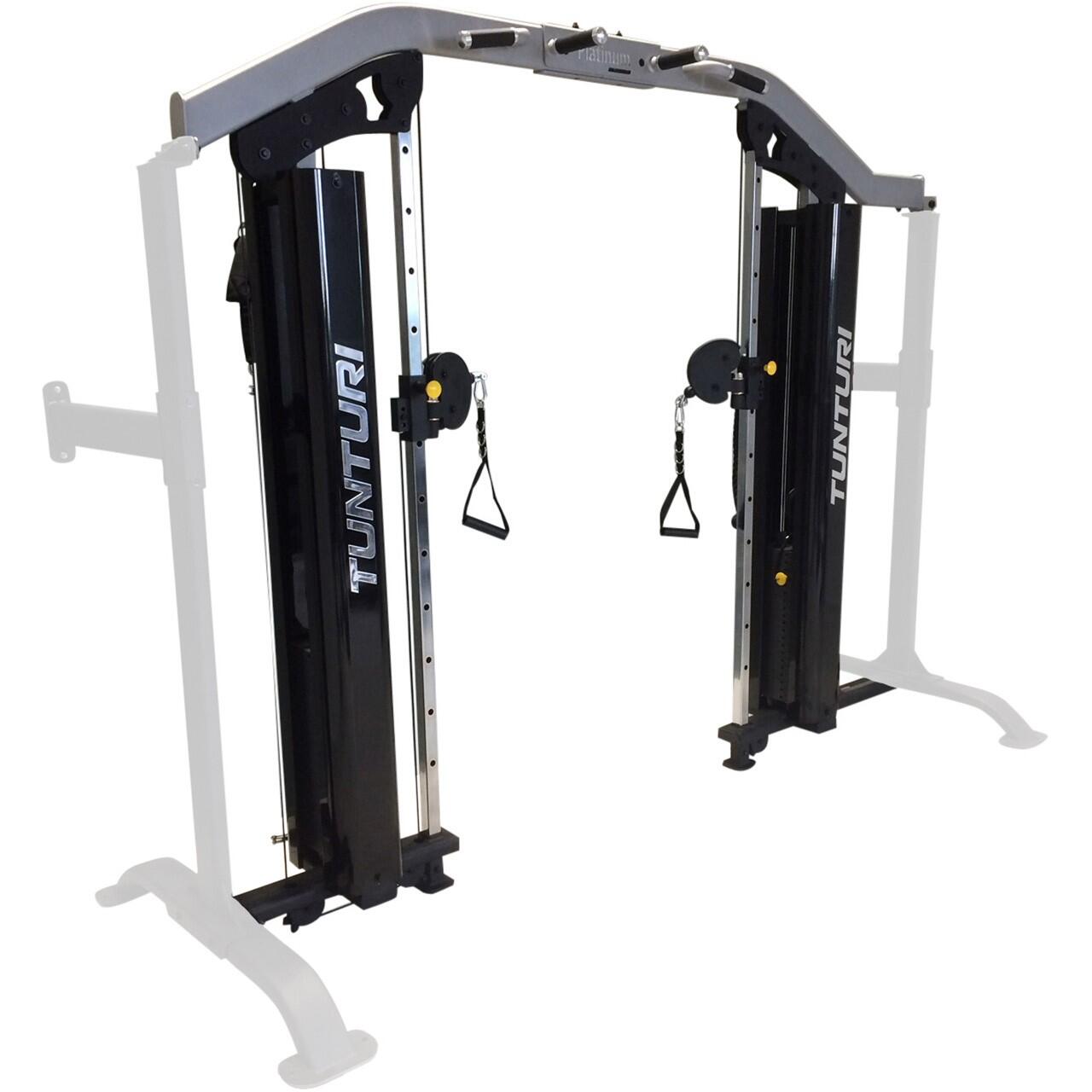 TUNTURI Tunturi Platinum 4 in 1 Cable Cross Unit Nero
