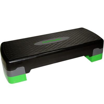 Aerobic step easy - fitness step - verstelbaar - aerobics stepper - zwart