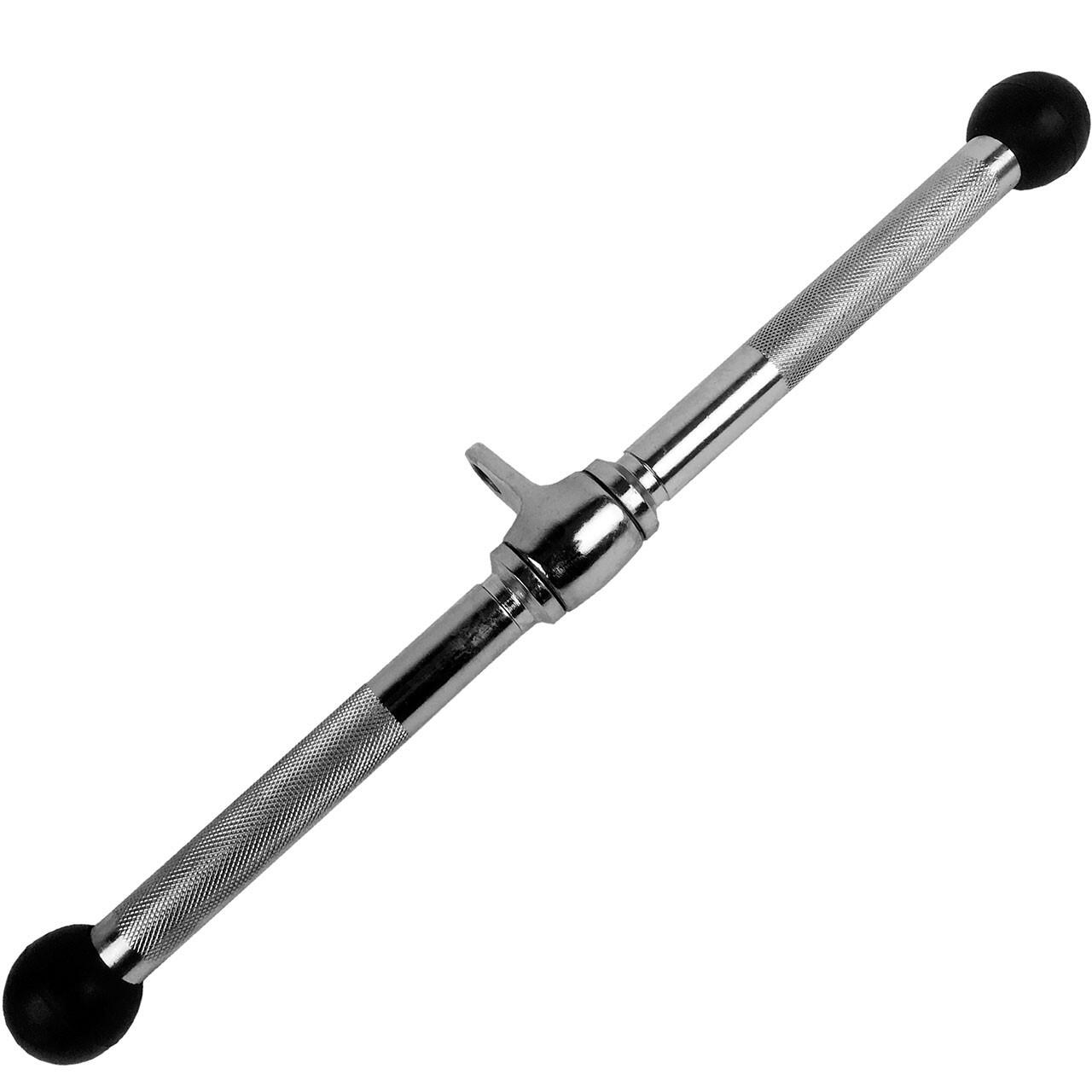 Tunturi - Barre De Traction Droite 51cm Pour Appareil Musculation, Vis, Chrome - Appareil À Charge Guidée - Taille Unique - Decathlon