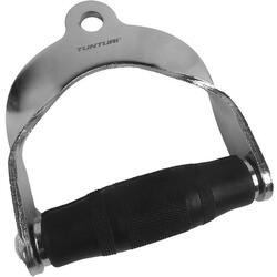 Poignée pour câble traction appareil musculation chrome