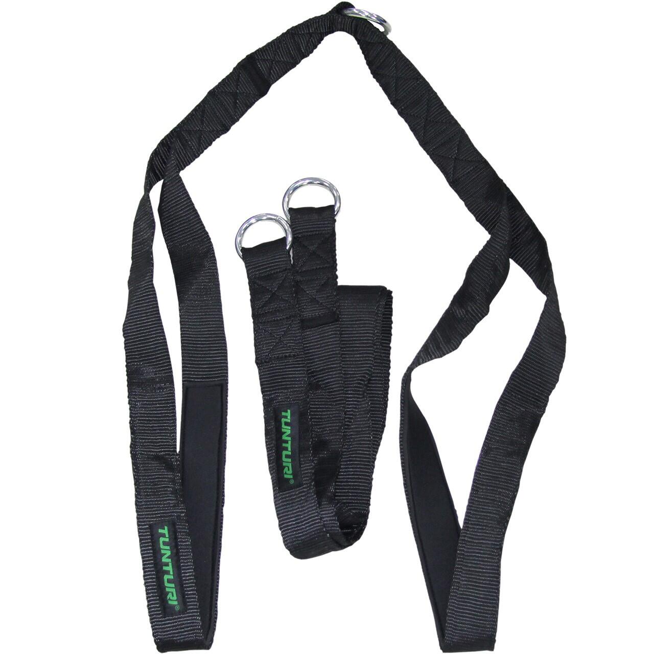 TUNTURI Spallacci Tunturi per Power Sled, neri, 1,82 kg