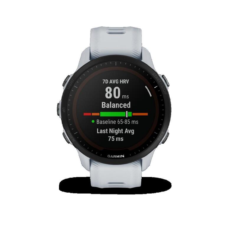 Montre unisexe Garmin Forerunner 955 Solar blanc