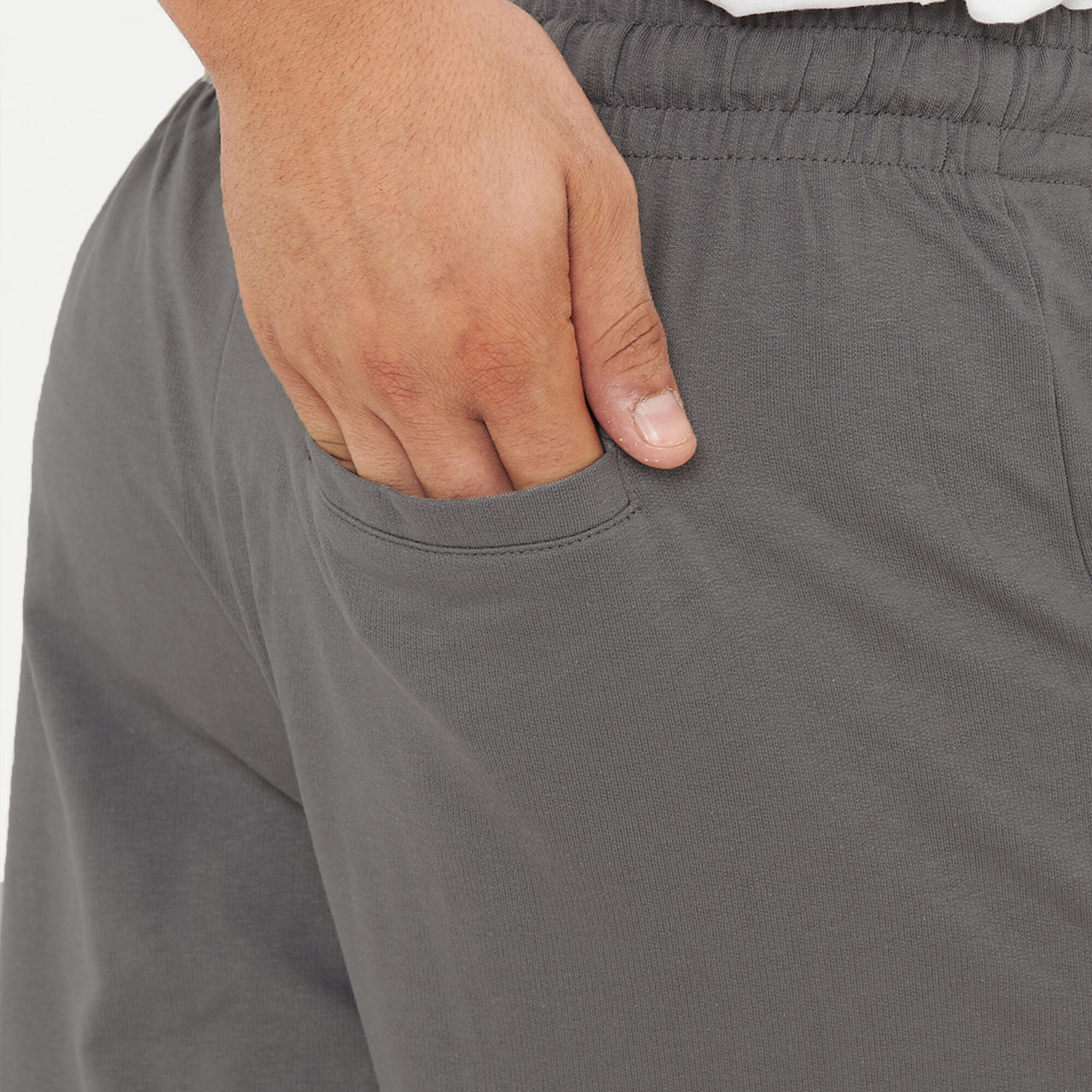 short ginnastica f 9  uomo grigio scuro 5/6