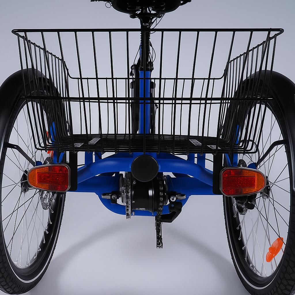 Triciclo elétrico adulto EVASION com motor de pedal de 95 Nm - SEPARABLE 3/4