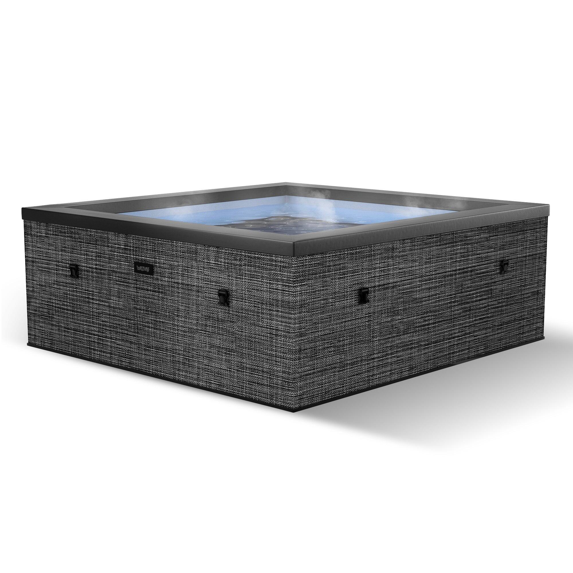 WAVE DIRECT Wave Garda | 4-Person Foam Hot Tub | Integrated Heater