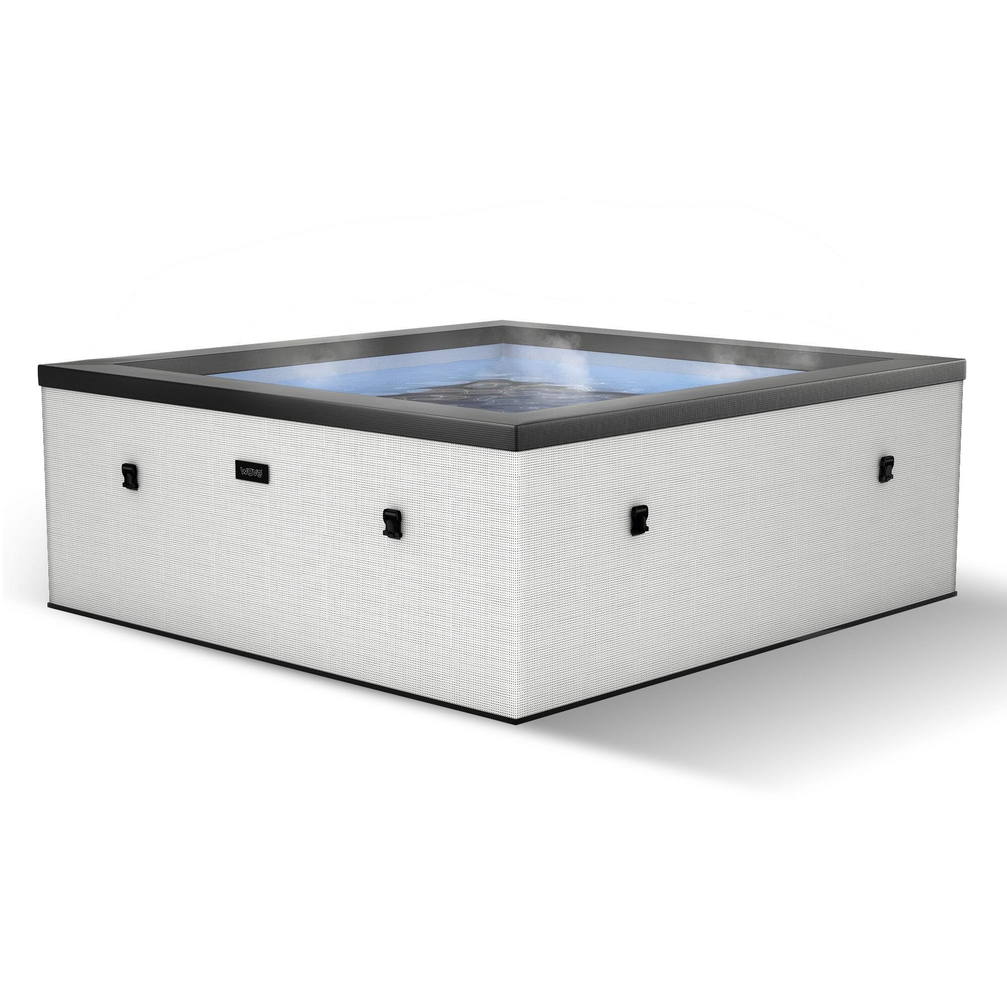 WAVE DIRECT Wave Garda | 4-Person Foam Hot Tub | Integrated Heater