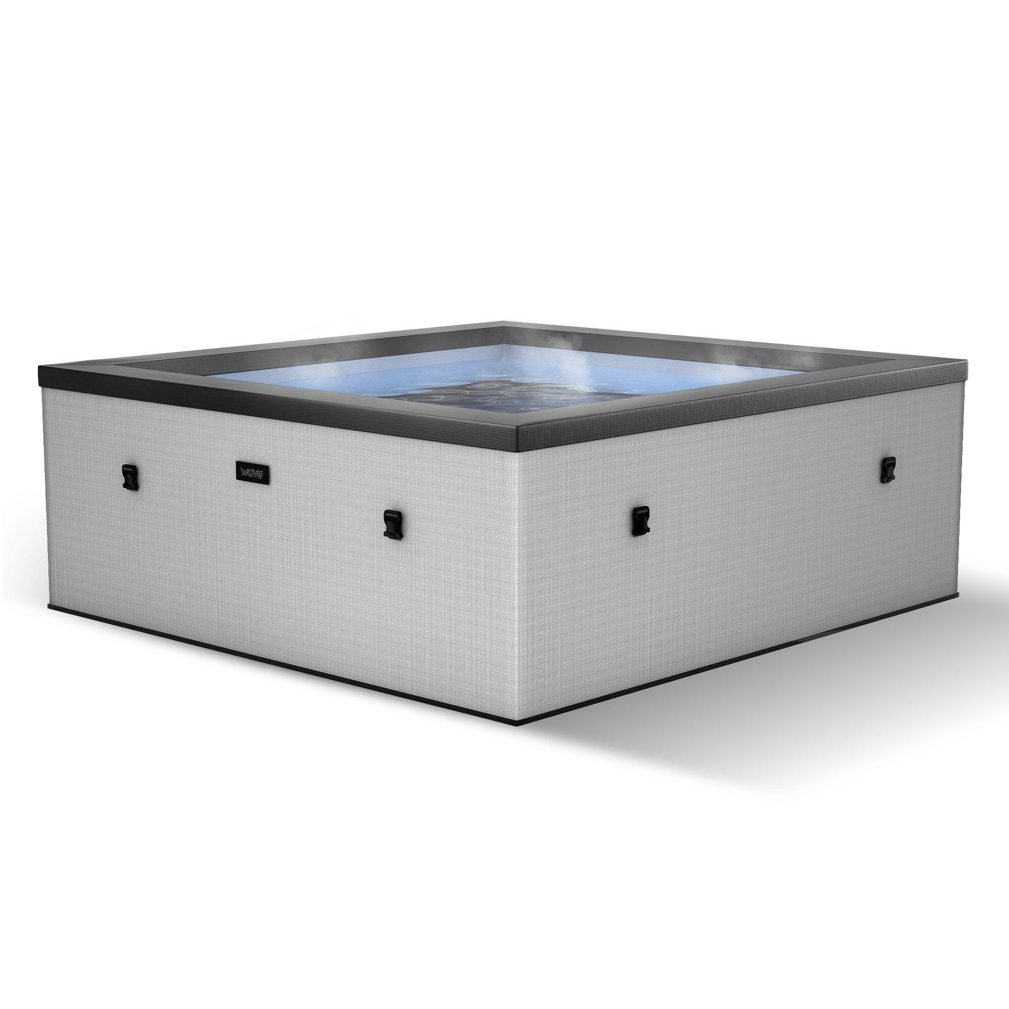 WAVE DIRECT Wave Garda | 4-Person Foam Hot Tub | Integrated Heater