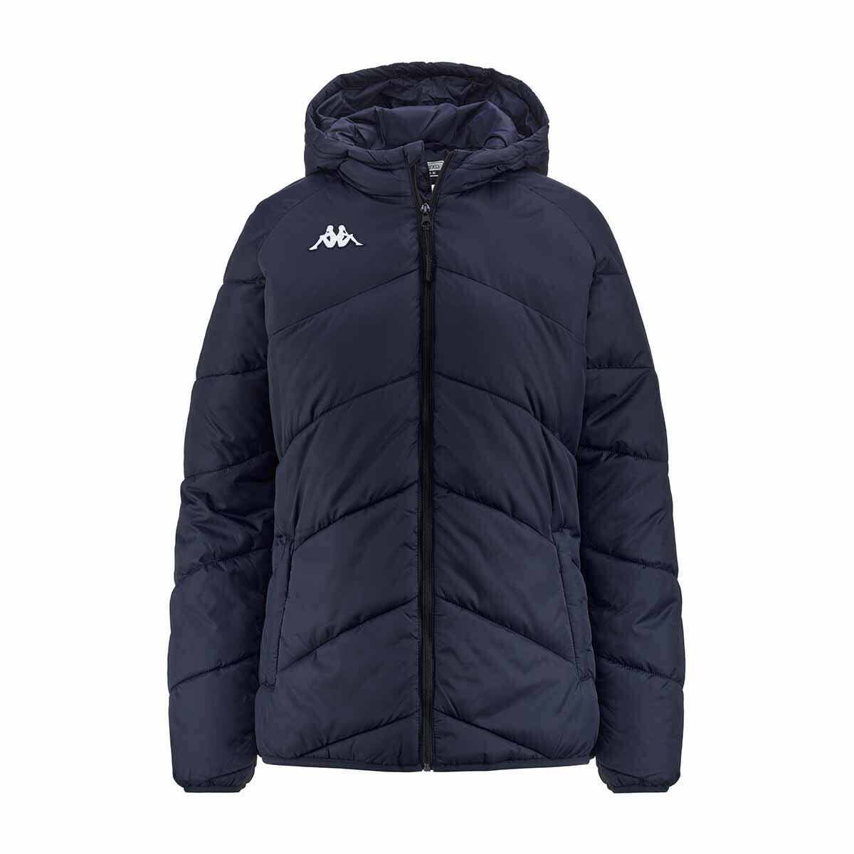 Kappa - Doudoune Manches Longues Femme Vianetta Bleu - Doudoune Duvet - Bleu - Grand - Decathlon