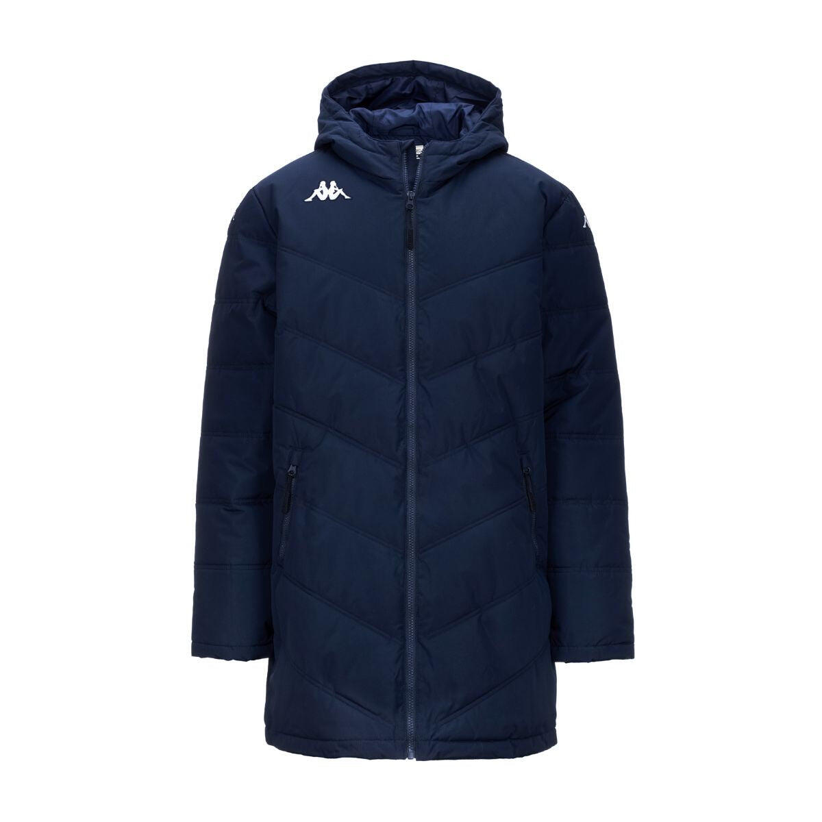 Kappa - Parka Manches Longues Homme Giambolo Bleu - Short - Bleu - 48 Xl - Decathlon