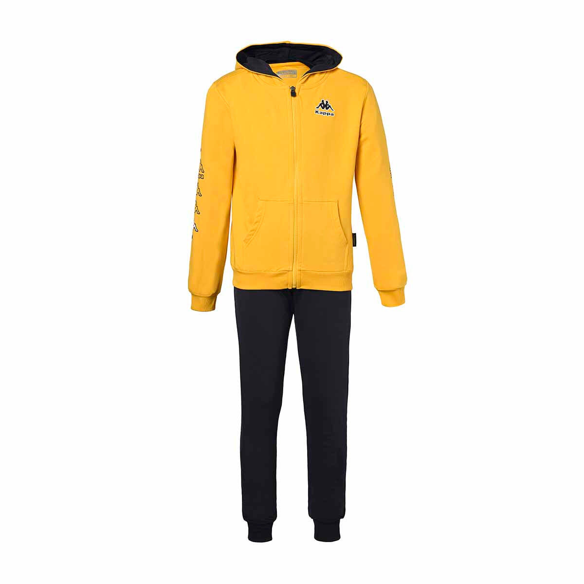 Kappa - Ensemble Manches Longues Garçon Logo Jaune - Survêtement - Jaune -  6 À 8 Ans - Decathlon