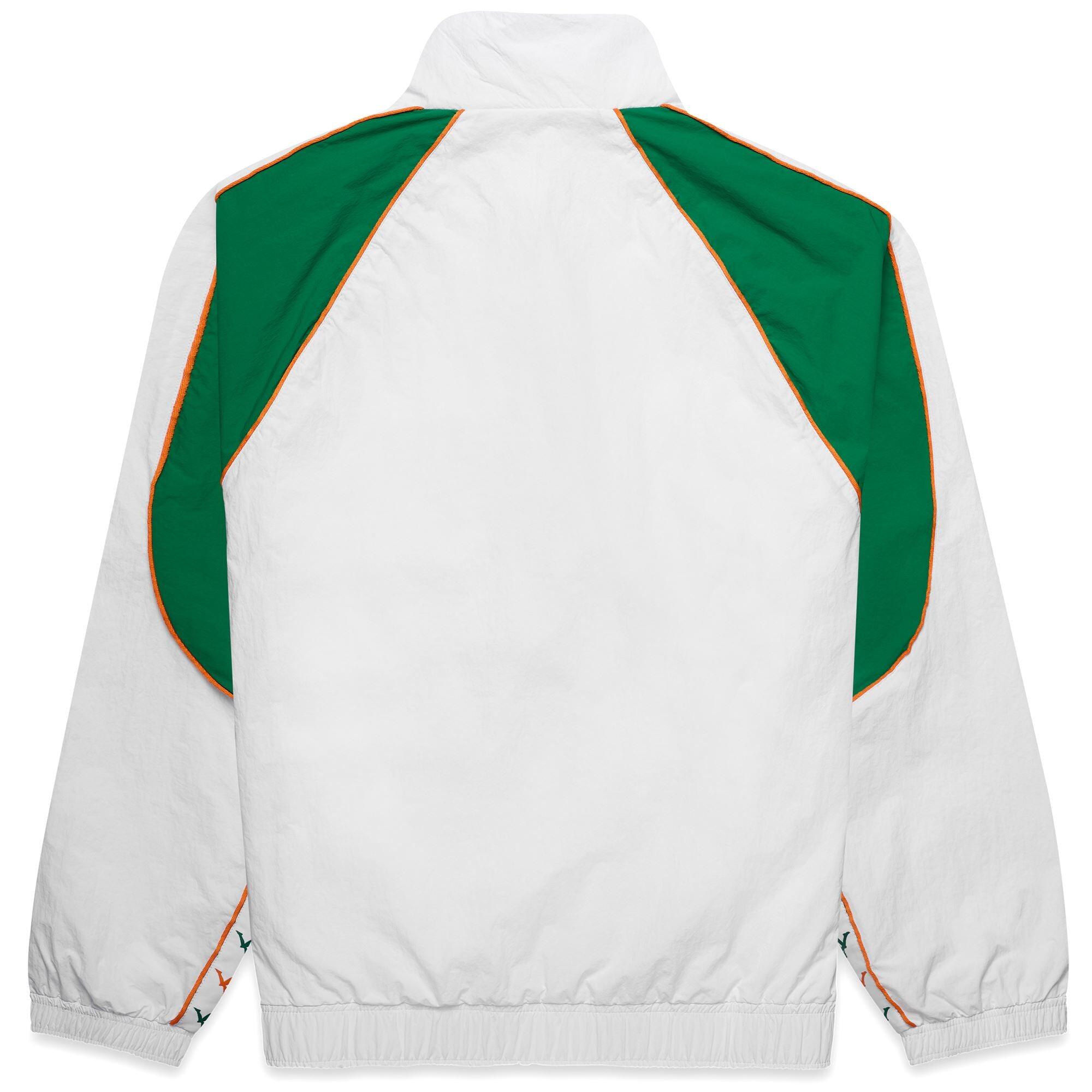 Felpa da uomo in poliammide bianco da streetwear sportivo 2/7