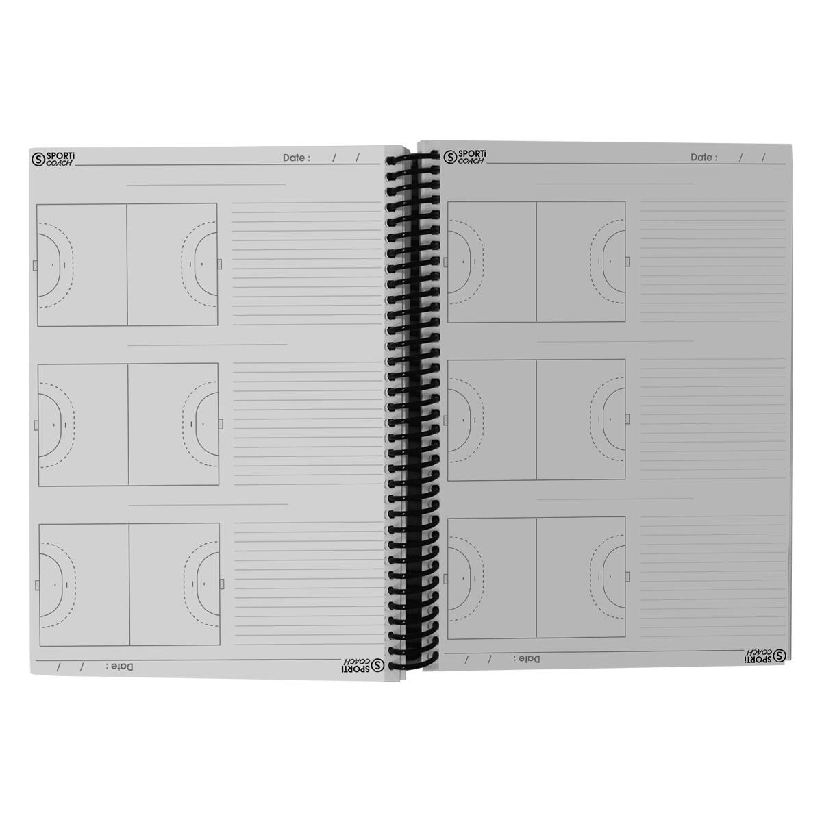 Caderno de treinador de andebol a4 sporti france