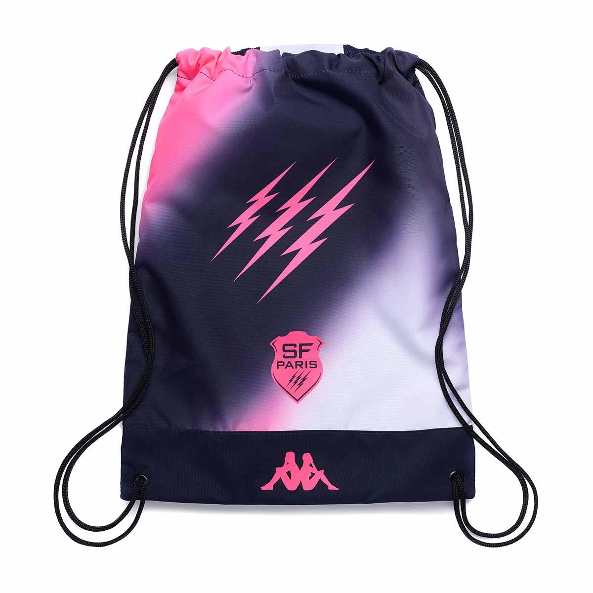 Kappa - Sac À Ballons Cabasam Adulte Stade Français Paris 24/25 - Sac À Dos - Blanc|bleu - 40 M - Decathlon