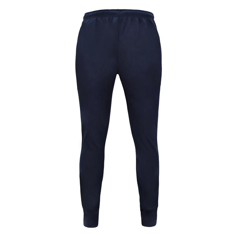 Pantaloni de antrenament oversized din poliester albastri