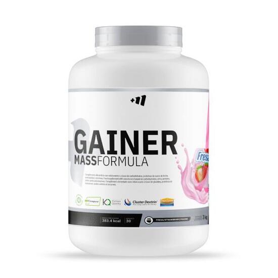 Gainer MASS Formula - MM Supplements alla fragola da 3 kg