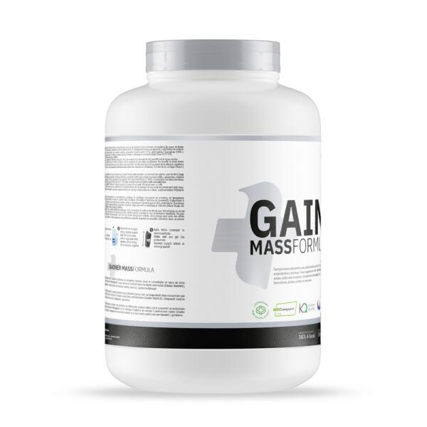 Gainer MASS Formula - 3 Kg Strawberry MASmusculo