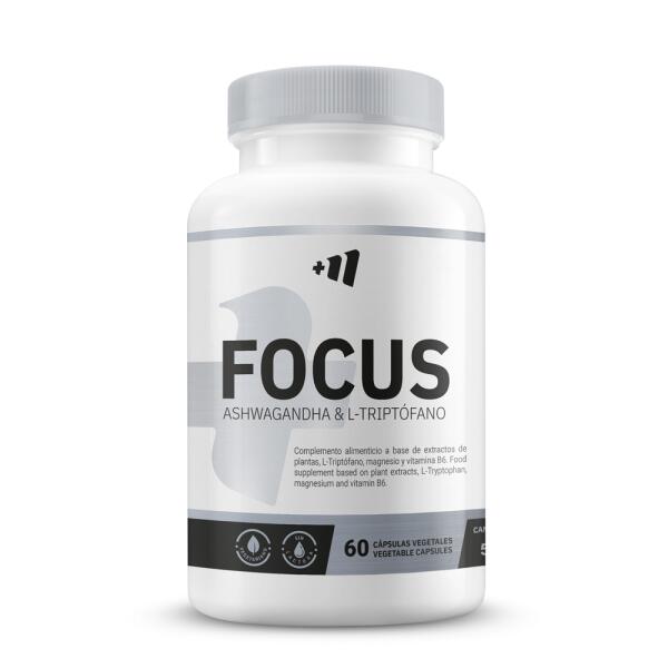Focus (Ashwagandha  z  L-tryptofan) - 60 kapsułek roślinnych MASMUSCULO