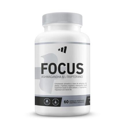 Focus (Ashwagandha + L-Triptófano) - 60 Cápsulas Vegetales MM Supplements