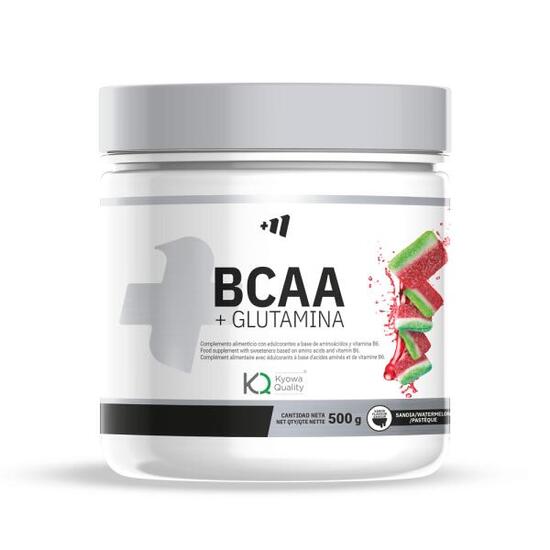 BCAA + L-Glutamine Kyowa® - 500g Sandias de la gelée de Masmusculo Supplements