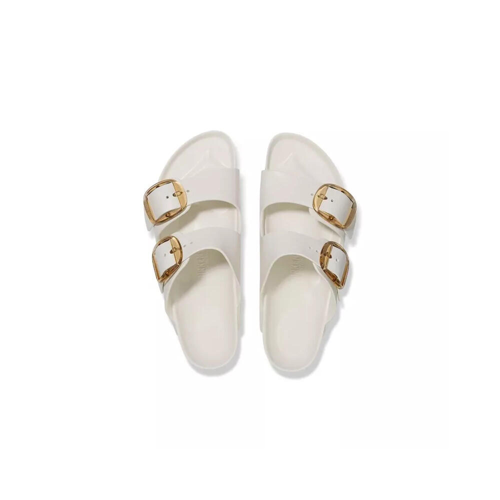 SandÁlias Rasas Mulher Birkenstock Arizona Big Buckle Eva Bege 5/7