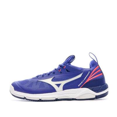 Hardloopschoenen jongen mizuno wave luminous marineblauw