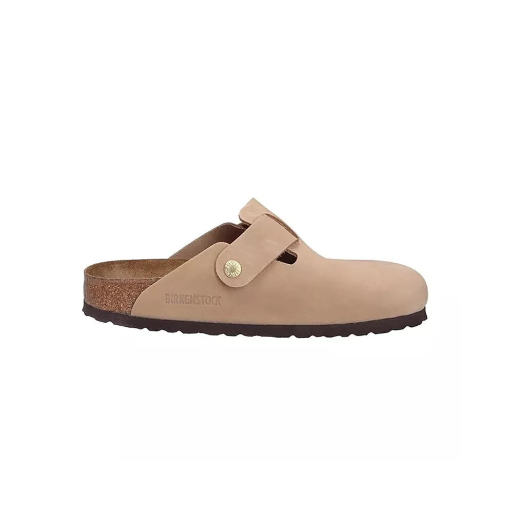 Chausson mule Birkenstock BOSTON BIG BUCKLE NUBUCK étroite 3/7