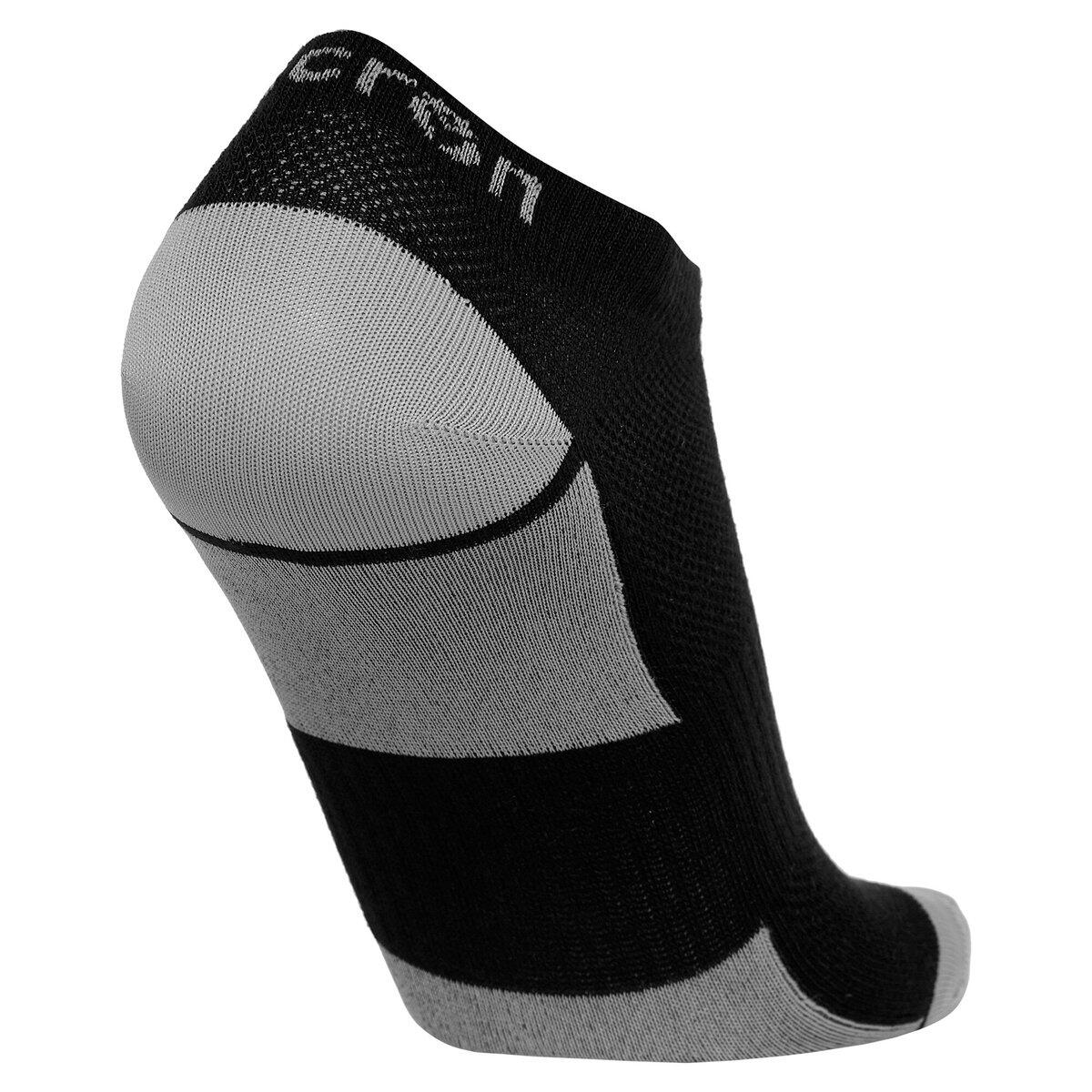 LOT DE 5 PAIRES DE SOCQUETTES STRIVE Macron noir 2/2