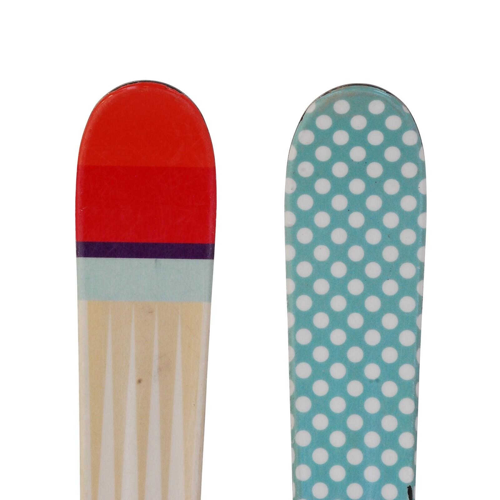RECONDITIONNE - Ski Junior Roxy Bonbon + Fixations 2/5