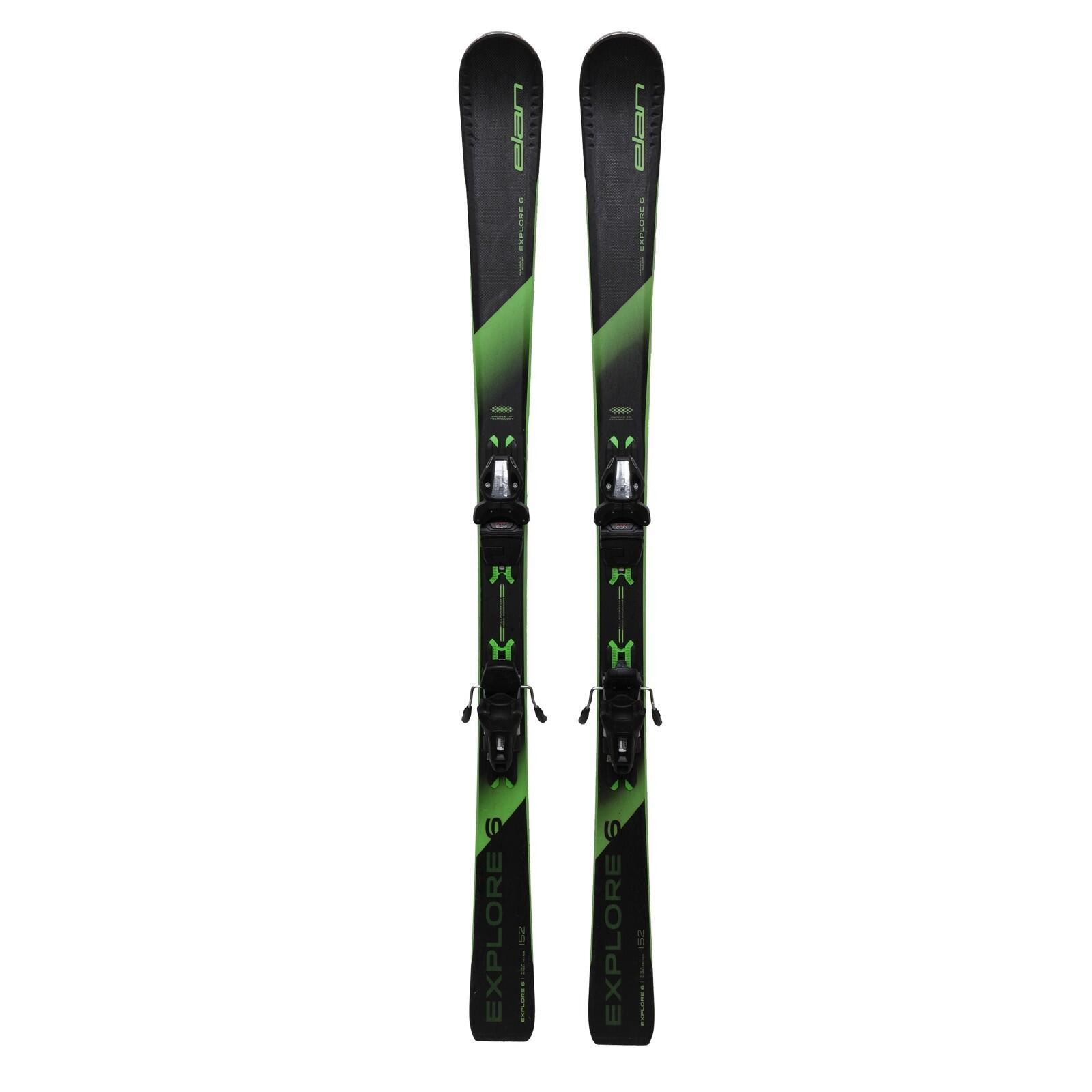 RECONDITIONNE - Ski Elan Explore 6 + Fixations 2/4