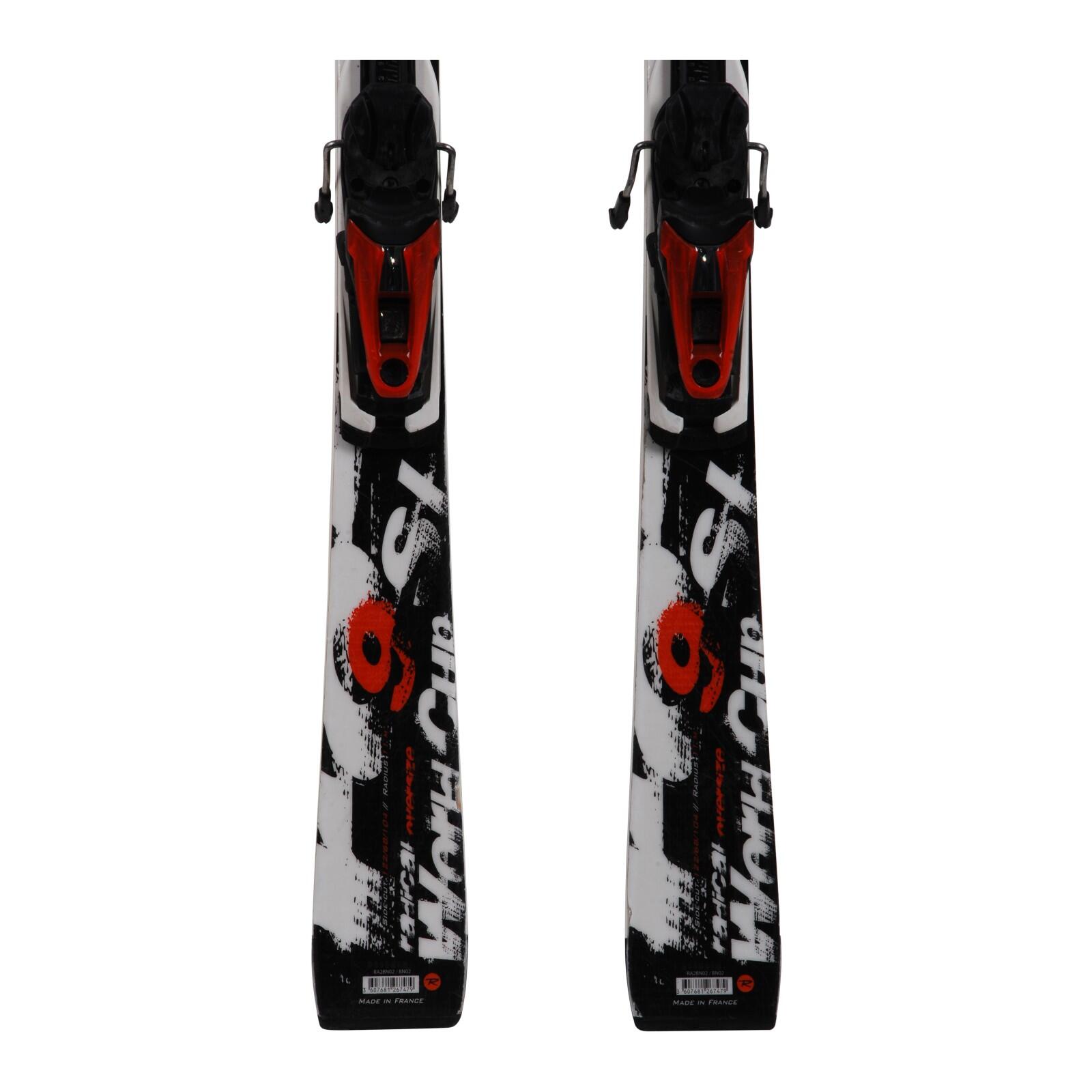 TWEEDEHANDS - Gebruikte Ski Rossignol Radical 9 Sl Ti + Bindingen - GOEDE 4/4