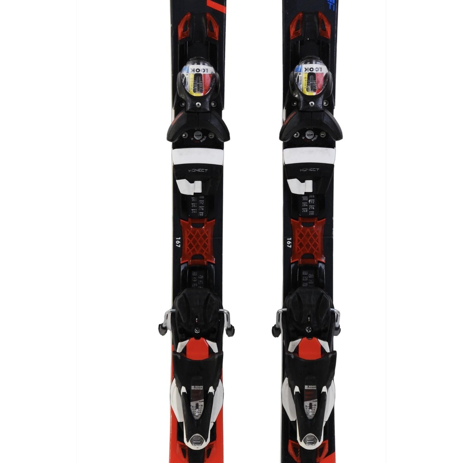 RECONDITIONNE - Ski Rossignol Hero Elite Long Turn Ti + Fixations 3/5