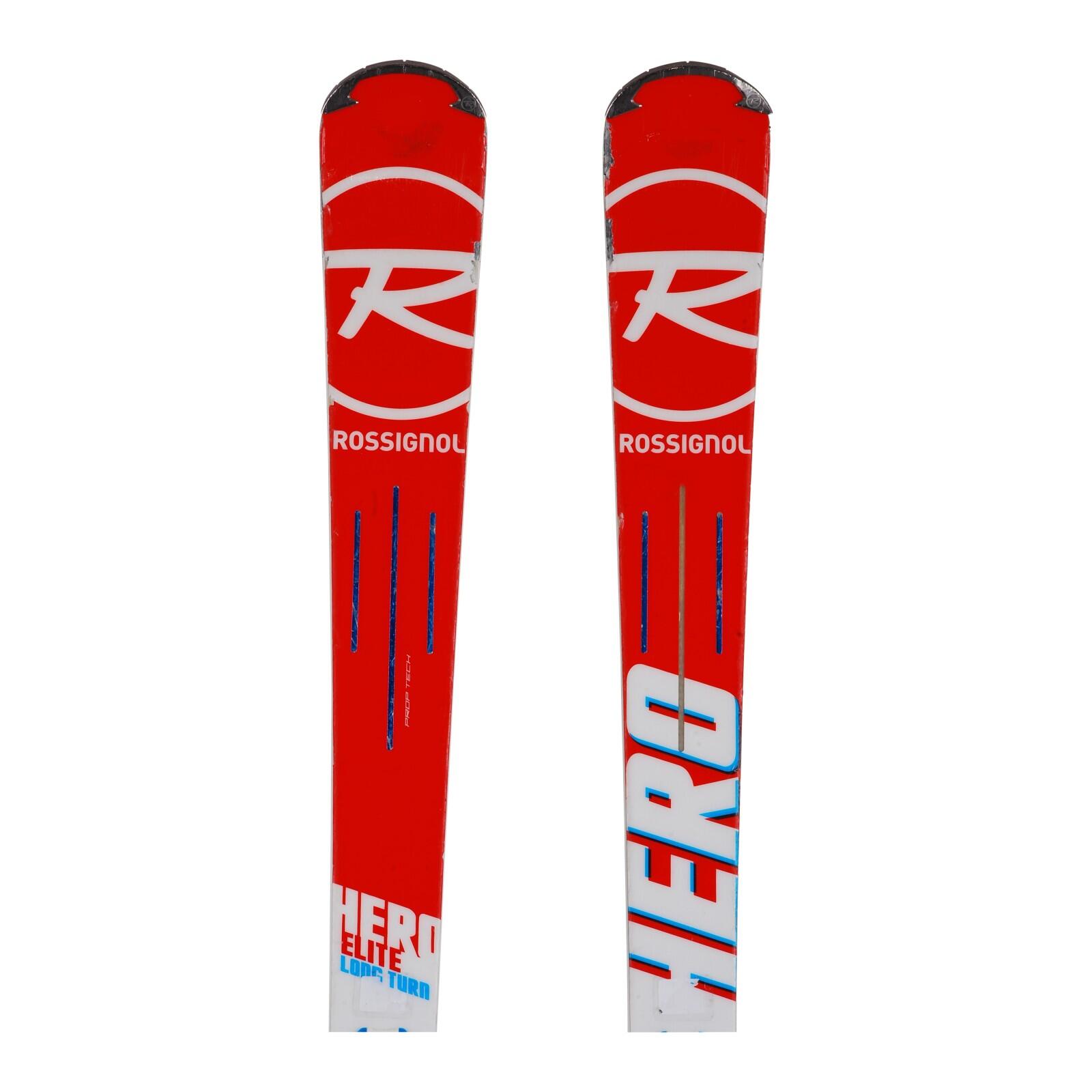 TWEEDEHANDS - Ski Occasion Rossignol Hero Elite Lt Ti + Fixations - GOEDE 2/4