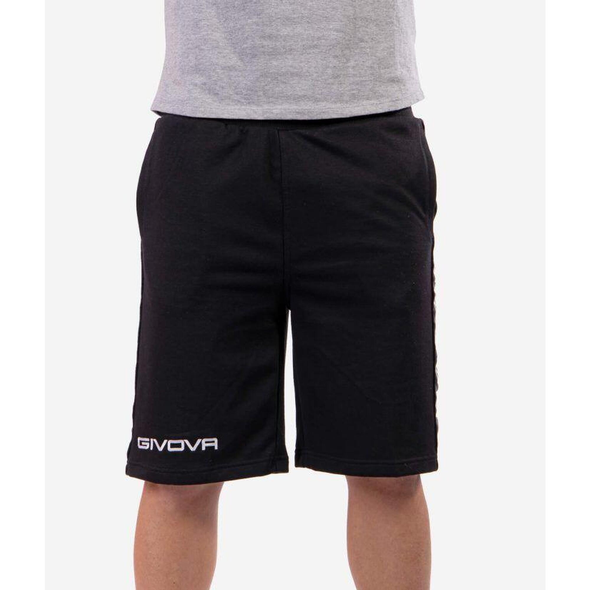 Givova Terry Band Spodenki Sportowe Czarny 3XL - Oddychające i Elastyczne