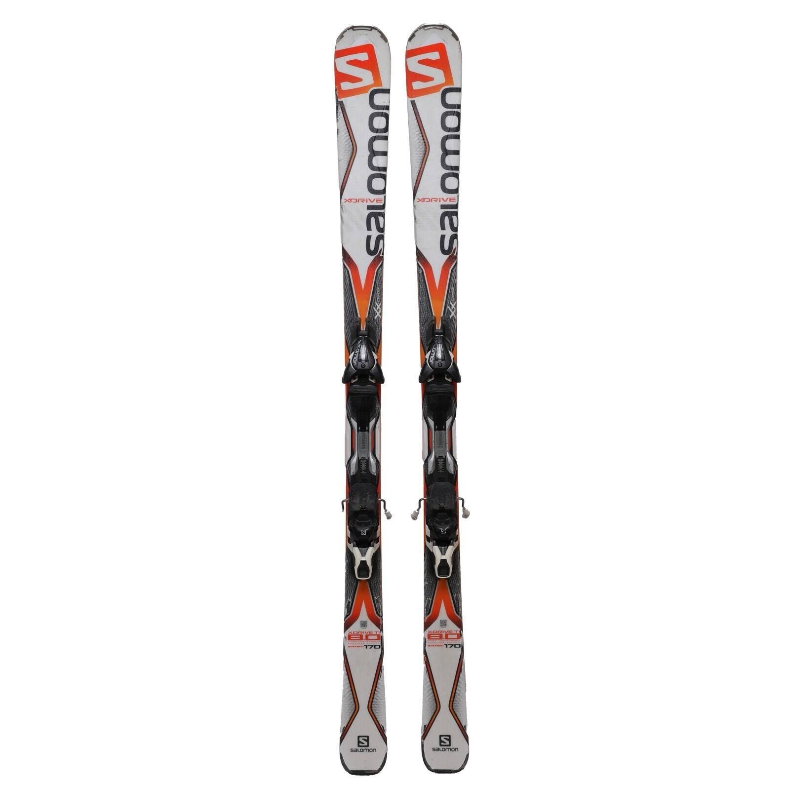 RECONDITIONNE - Ski Salomon X Drive 8.0 Ti + Fixations 2/5