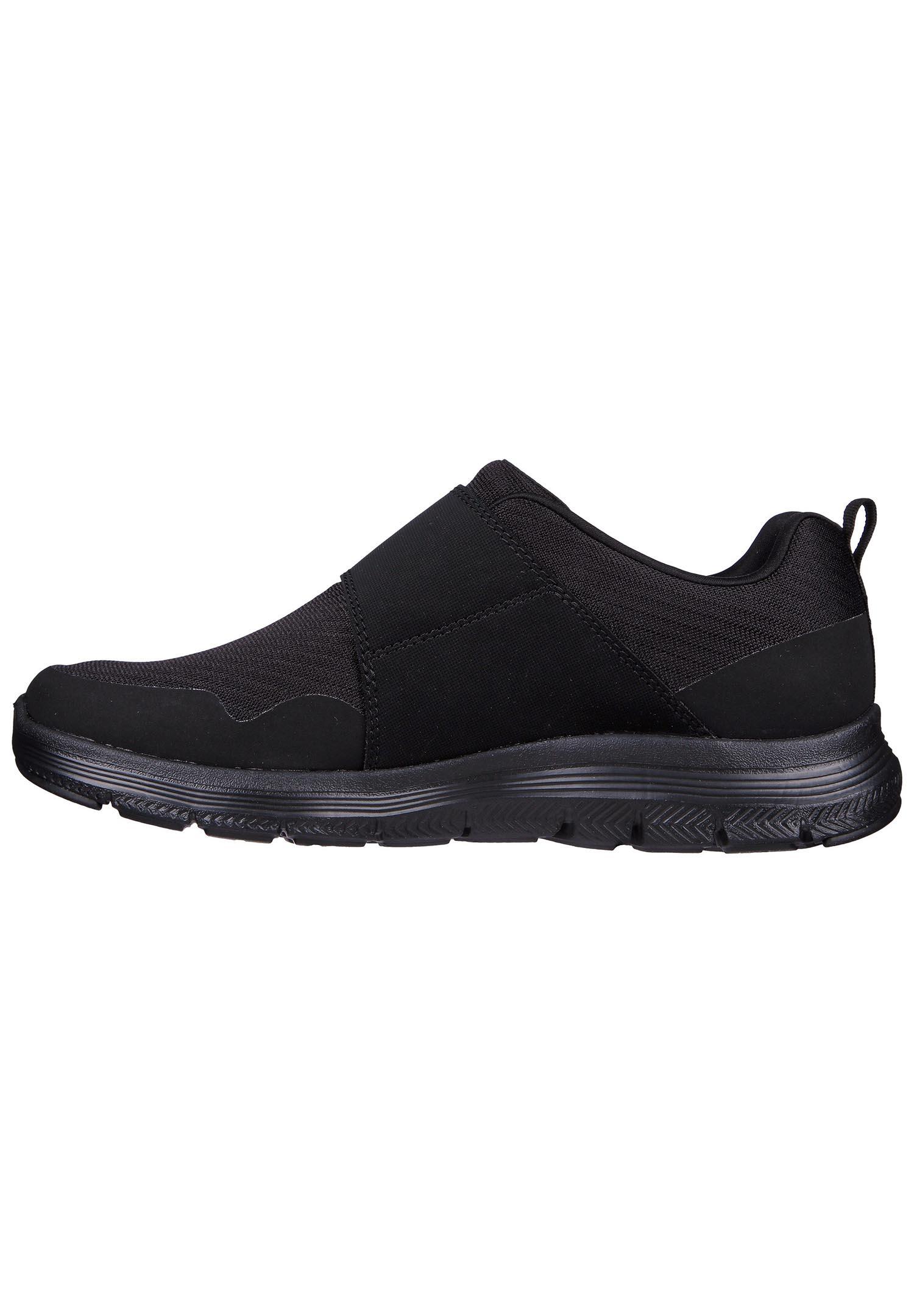 Skechers Herren Flex Advantage 4.0 - UPSHIFT Sneaker 894159 BBK Schwarz 6/7