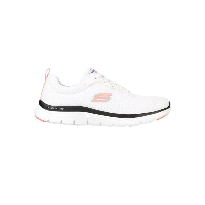 Pantofi sport femei Skechers Flex Appeal 4.0-brilliant, Alb
