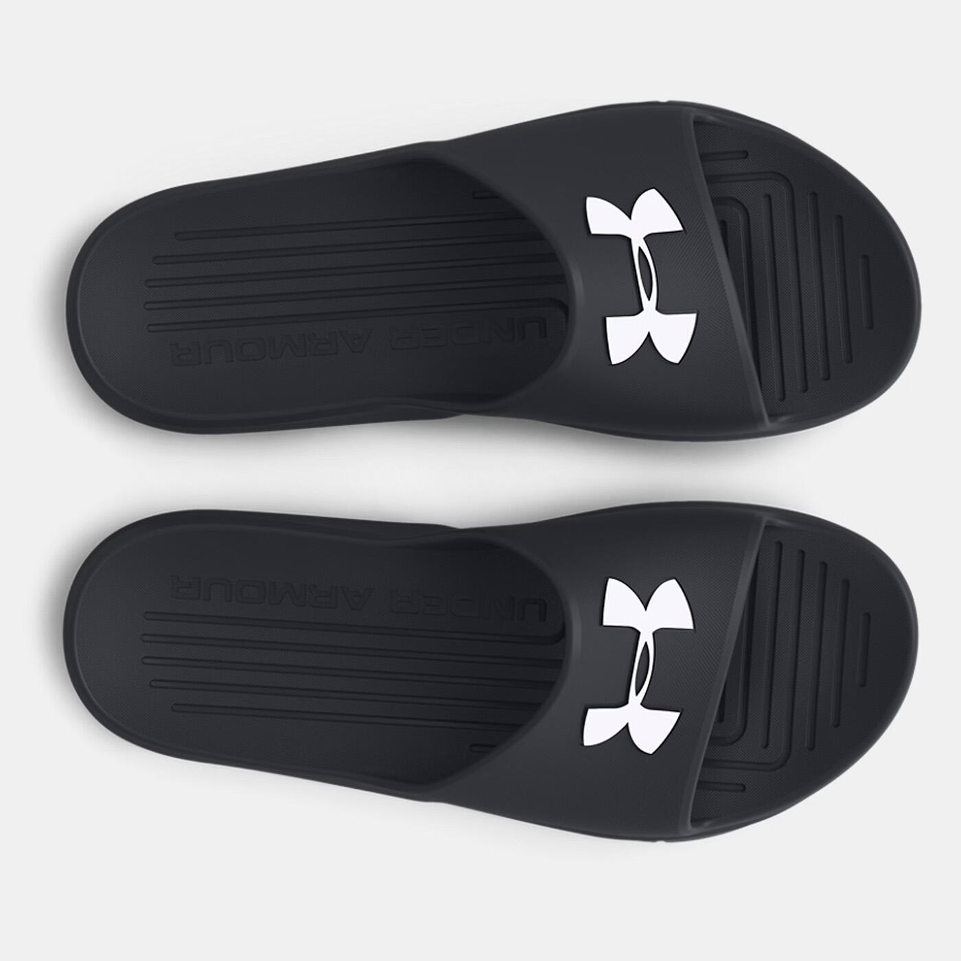Claquettes UA Core PTH Unisexe Under Armour Noires et blanches 4/5