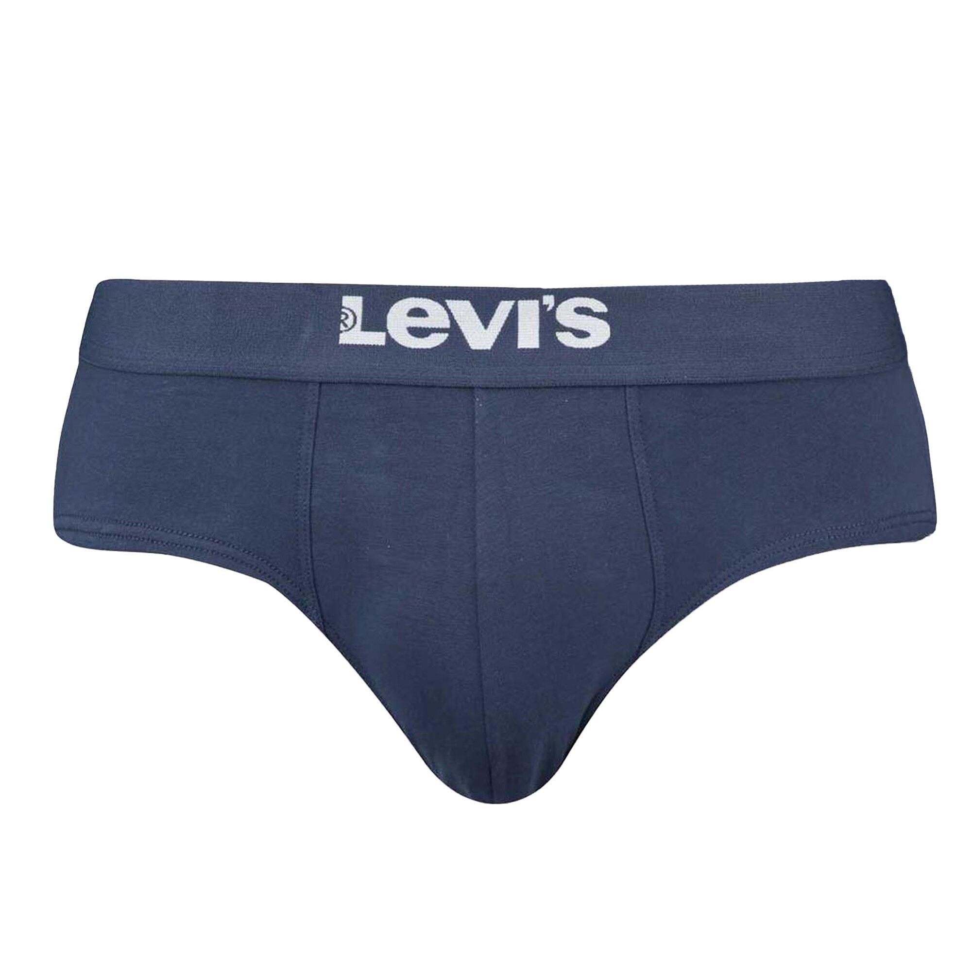 Levi's Solid Basic Herren Slips Unterwäsche aus Bio-Baumwolle im 2er Pack 3/3