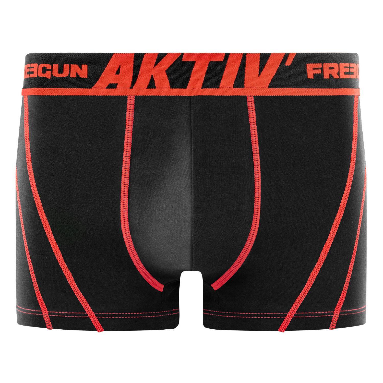 Lot de 4 boxers en coton homme Aktiv 2/6