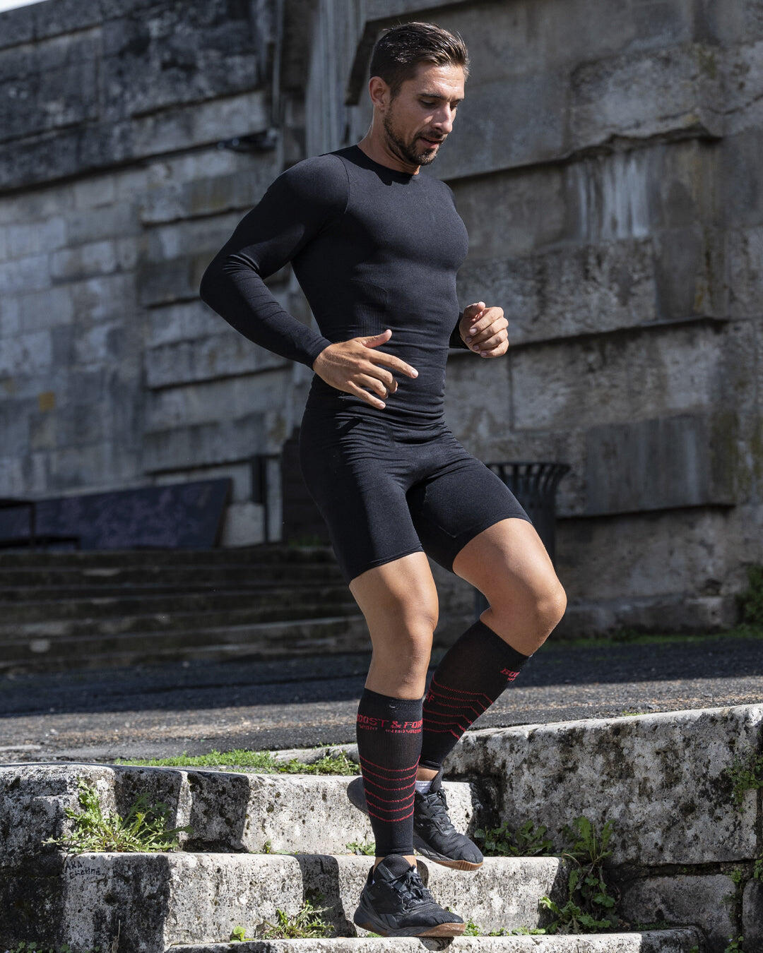 T-shirt homme - manches longues - compression ferme - SKINUP Sport 2/5