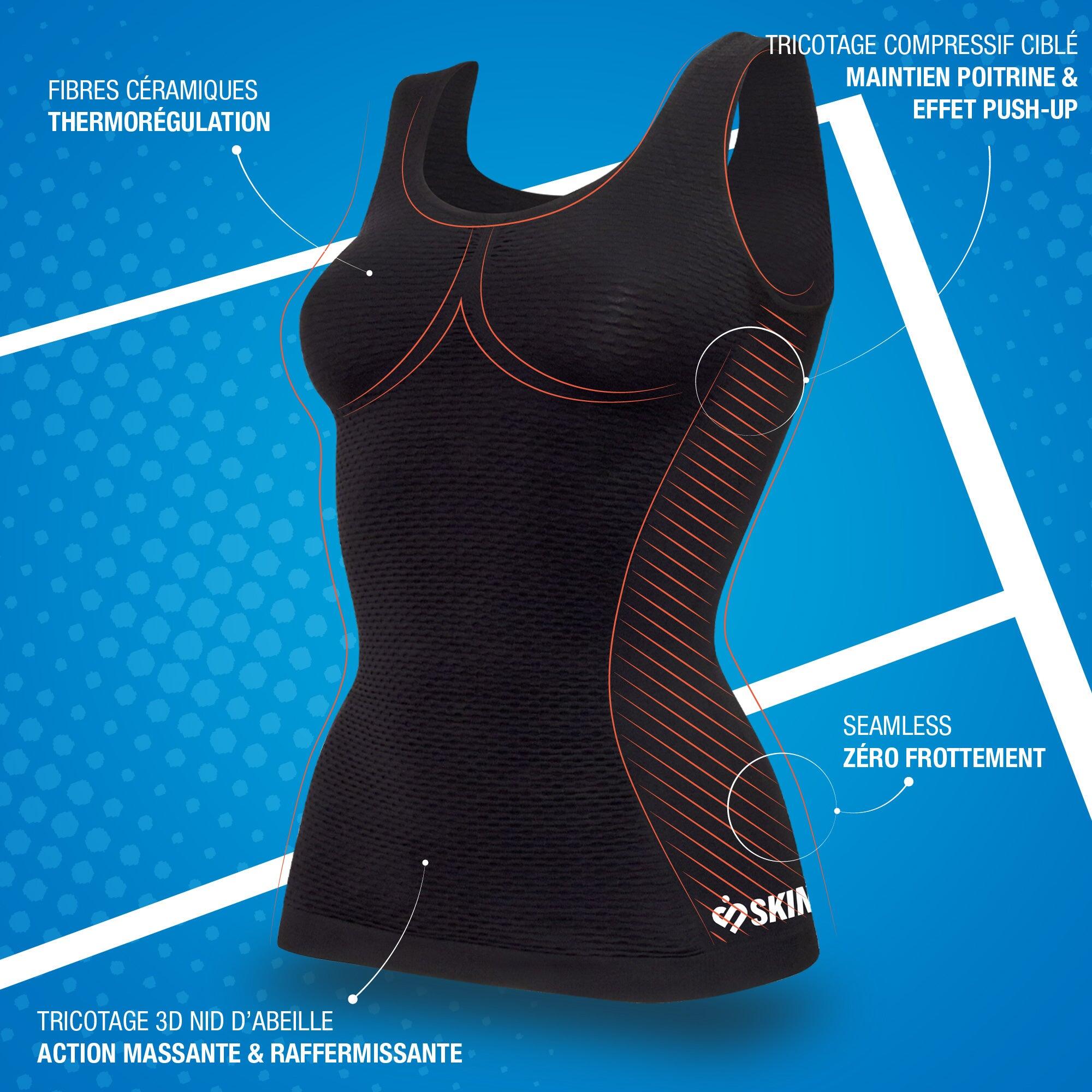 SHEIN 1 pezzo Canotta modellante senza cucure da donna