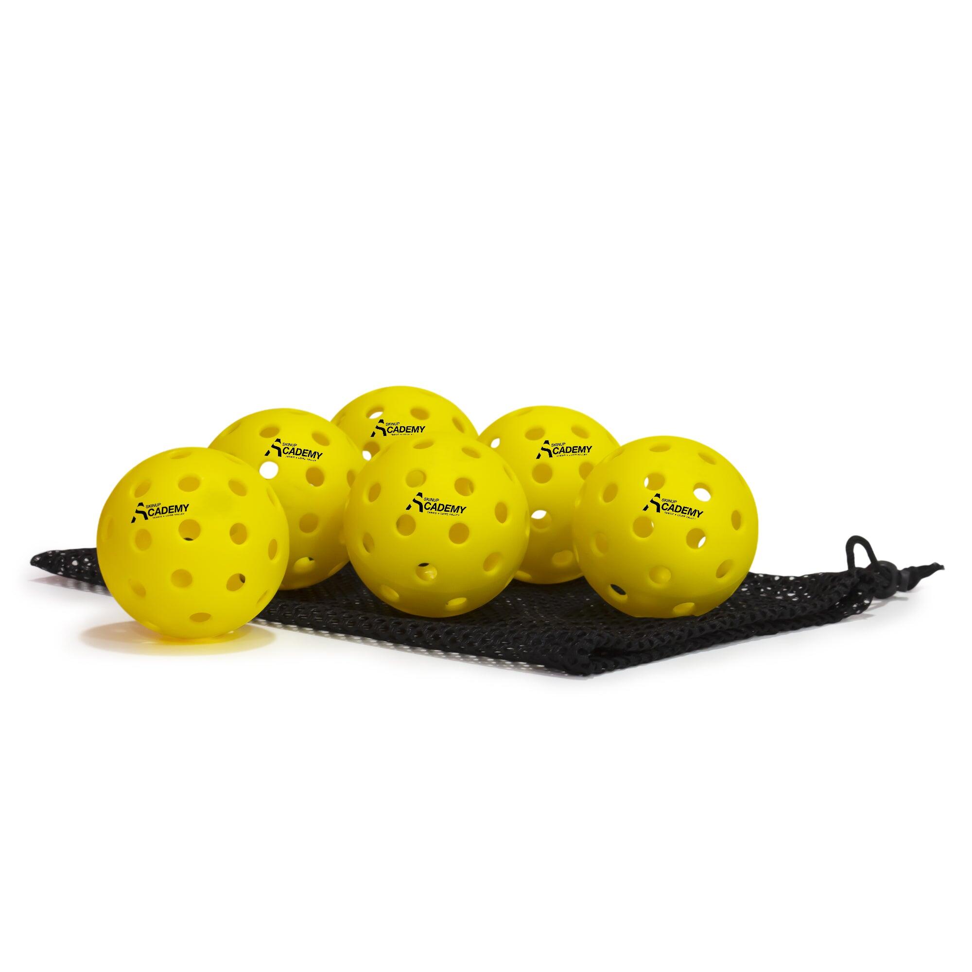 Kit de Pickleball: 4 raquetes Adulto Pro+ com 6 bolas 2/5
