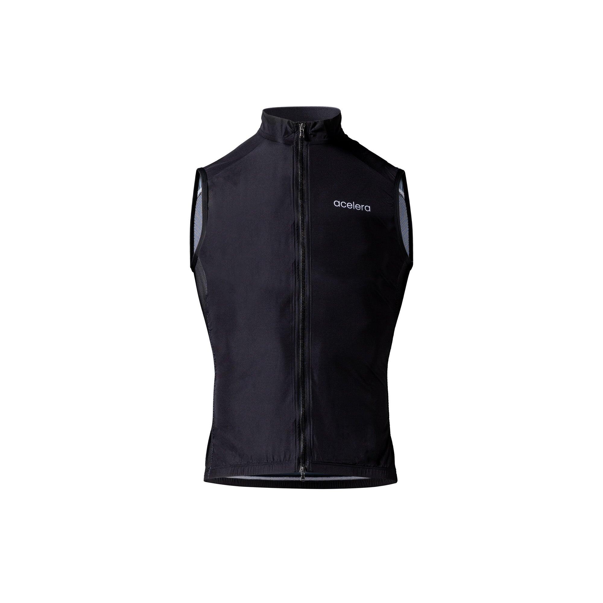 ACELERA Essential Radfahren Gilet Windstopper Weste Herren