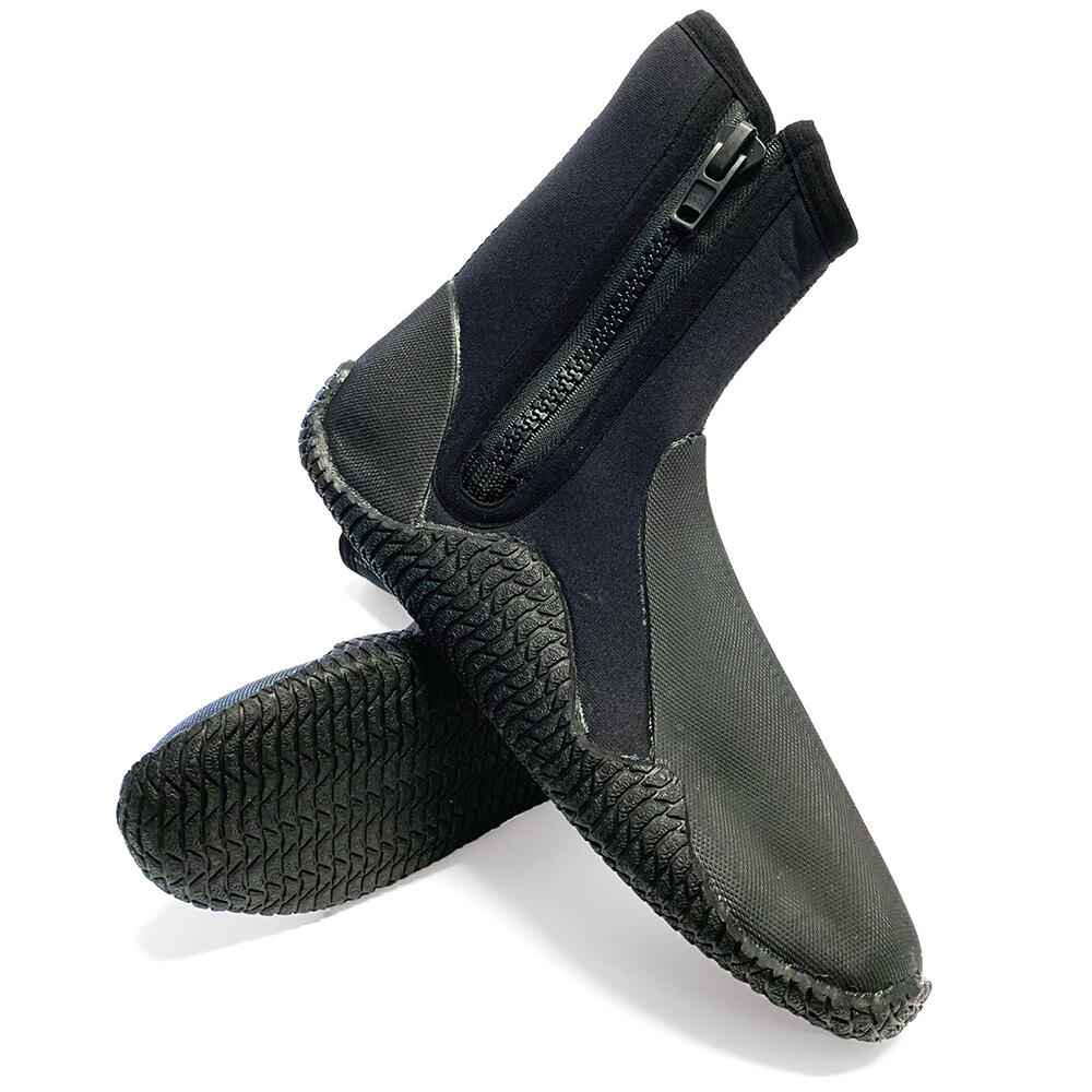 Adrenalin 5mm Neoprene YKK Zip Dive Boots