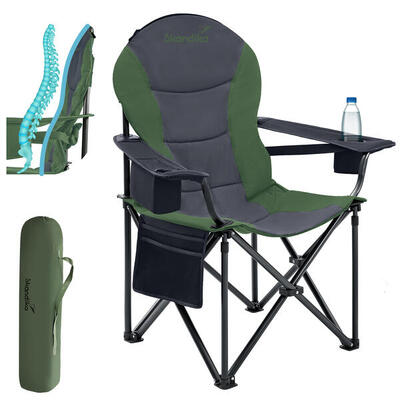 Relax comfort - opvouwbare campingstoel - max 160 kg - transporttas